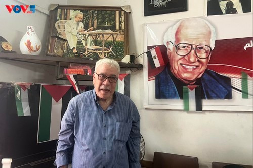 Le secrétaire général du Parti communiste égyptien, Salah Adly. Photo : VOV. 