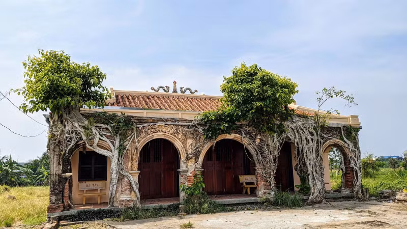 Au-delà de sa valeur architecturale unique, la maison communale de Tan Dong est un témoin de l’histoire nationale. Photo : MIA