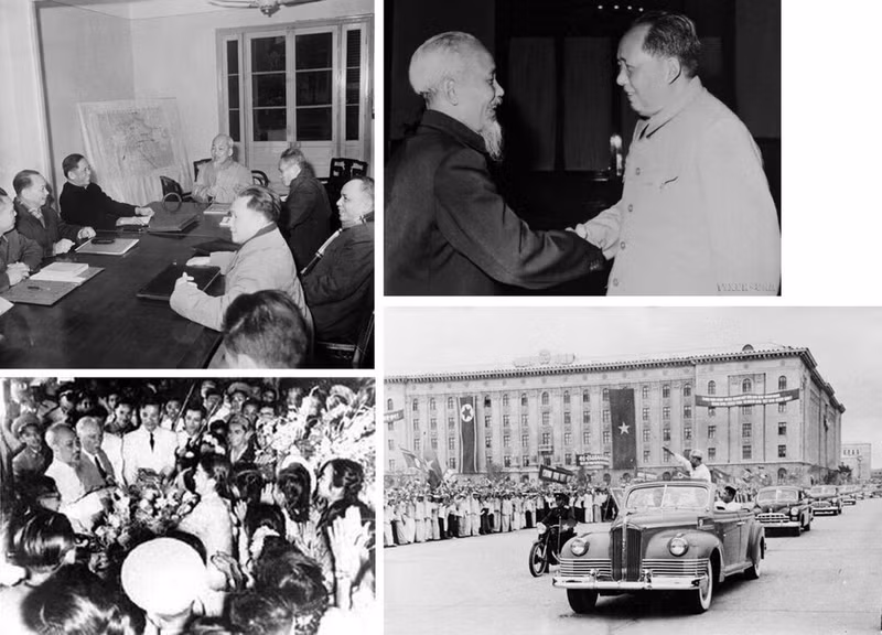 C'est le Président Hô Chi Minh qui a jeté la base pour le développement de la diplomatie du Vietnam. Photo : VNA