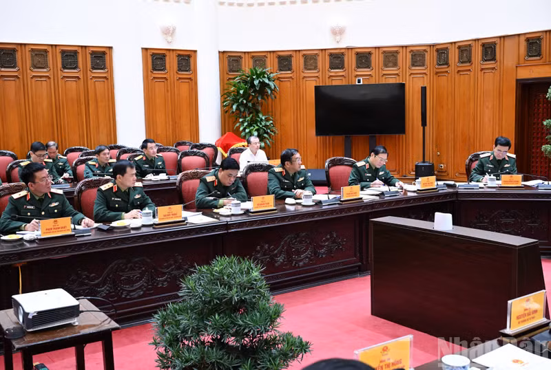 Les délégués présents à la réunion. Photo : Tran Hai/NDEL