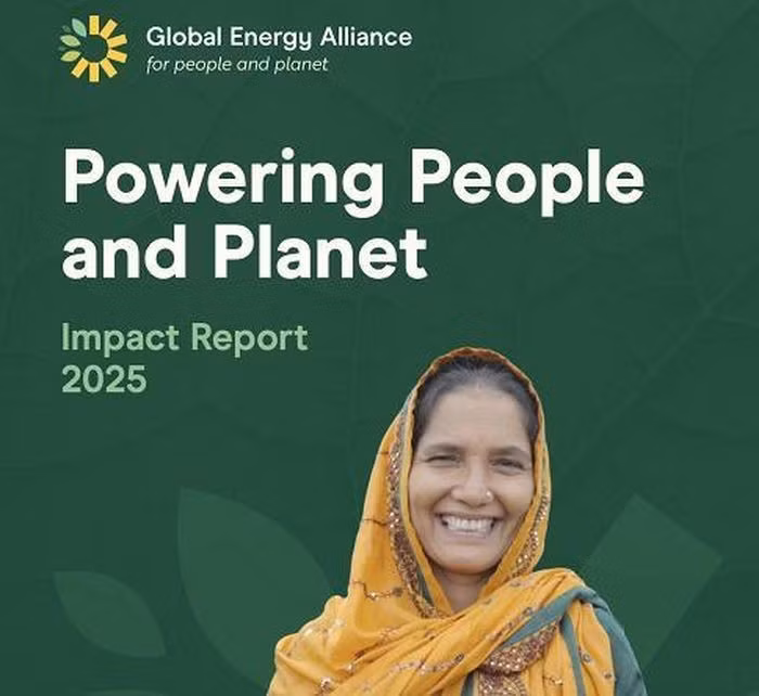 Les conclusions du rapport d’impact 2025 de la GEA démontrent l’efficacité du modèle de partenariat public-privé-philanthropique, et confirment que la transition énergétique juste constitue une force motrice pour la création d’emplois et la croissance économique. Photo : GEA