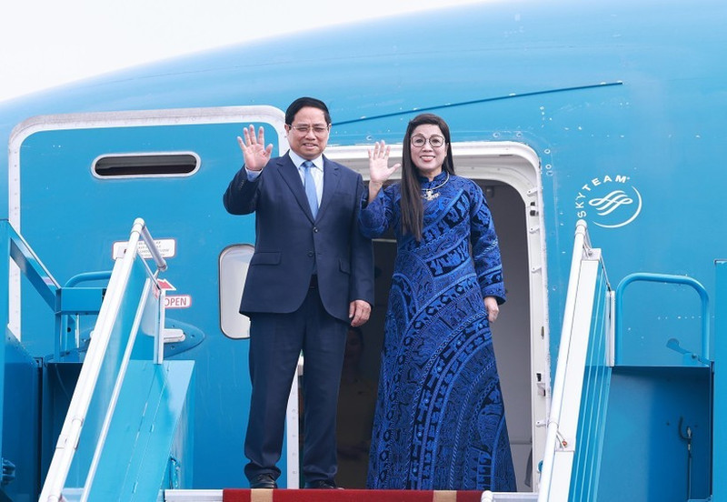 Le Premier ministre vietnamien Pham Minh Chinh, accompagné de son épouse et d’une délégation de haut niveau, effectuera une visite officielle au Koweït du 16 au 18 novembre 2025. Photo : VNA.