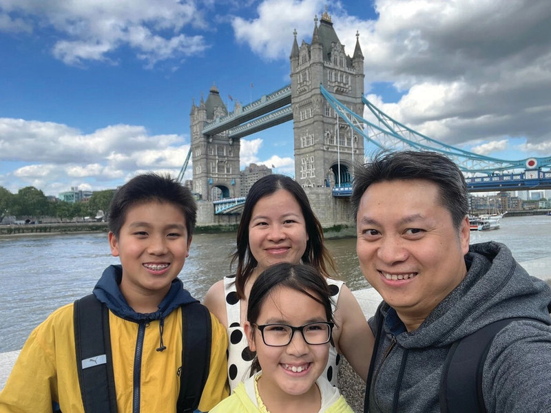 La famille de Nguyên Thành Vinh. 