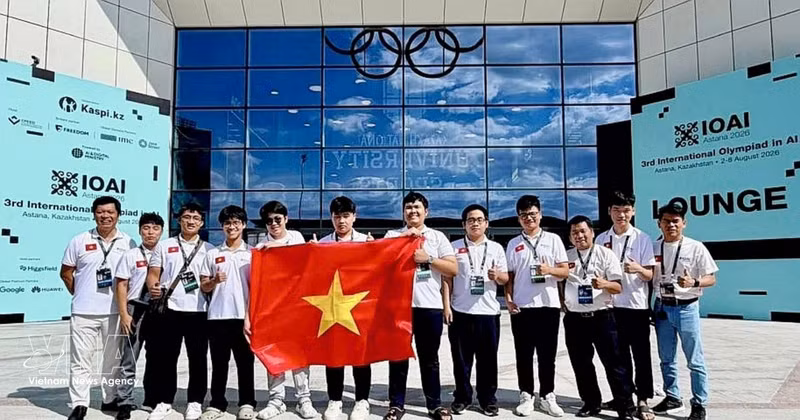 Le Vietnam décroche sept médailles à l’Olympiade internationale d’intelligence artificielle. Photo : VNA 