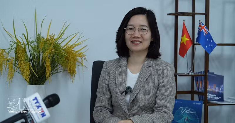 Tran Thi Thanh My, cheffe du Bureau commercial du Vietnam en Australie. Photo : VNA. 