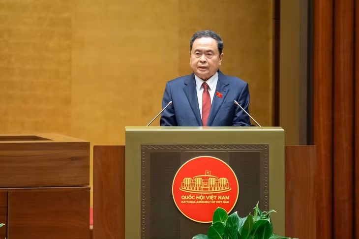 Le président de l’Assemblée nationale, Trân Thanh Mân. Photo: quochoi.vn