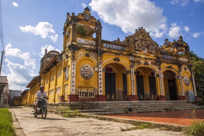 La maison commune de Thai Binh est rattachée à la vie spirituelle des habitants de Tay Ninh. Photo : VNA.