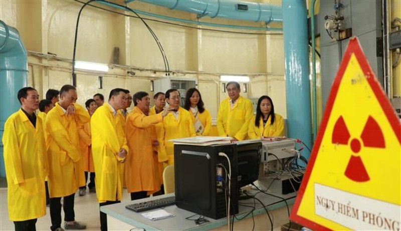 Réacteur nucléaire de l'Institut de recherche nucléaire à Dà Lat, province de Lâm Dông. Photo : VNA 