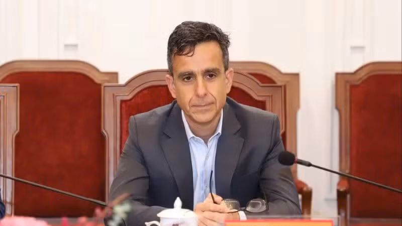L’avocat allemand Fabian Sosa, un expert possédant de nombreuses années d'expérience en droit commercial international, en investissement, en fusions et acquisitions (M&amp;A), en litiges et en arbitrage. Photo : NDEL