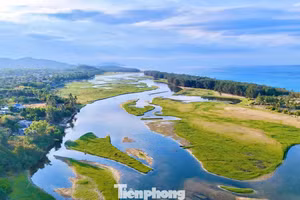 À Sa Huynh, une surprenante lagune d’eau douce au bord de la mer
