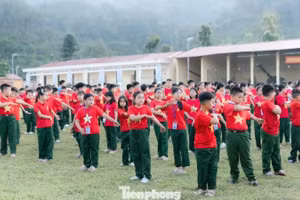 Une semaine dans l’armée pour apprendre l’autonomie et la discipline