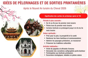 Idées de pèlerinages et de sorties printanières après le Nouvel An lunaire du Cheval 2026 