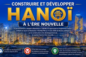 [Infographie] Hanoï : bâtir la capitale de la nouvelle ère