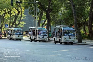 Le contrôle des émissions des véhicules motorisés s’impose comme un levier important pour le Vietnam à réaliser son objectif de la neutralité carbone à l’horizon 2050 (Net Zero). Photo : VNA. 