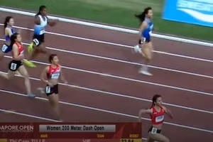 Câm Tu s’offre l’or en 200m aux Championnats ouverts d’athlétisme de Singapour 