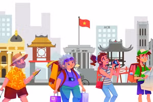 Le nombre de touristes internationaux au Vietnam en hausse de 14,9 % au premier semestre