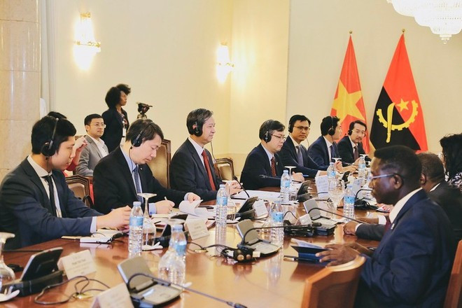 La 7e réunion du Comité intergouvernemental Vietnam-Angola. Photo : VNA La 7e réunion du Comité intergouvernemental Vietnam-Angola. Photo : VNA