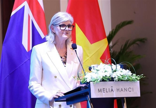 La gouverneure générale d'Australie, Sam Mostyn. Photo : VNA. La gouverneure générale d'Australie, Sam Mostyn. Photo : VNA.