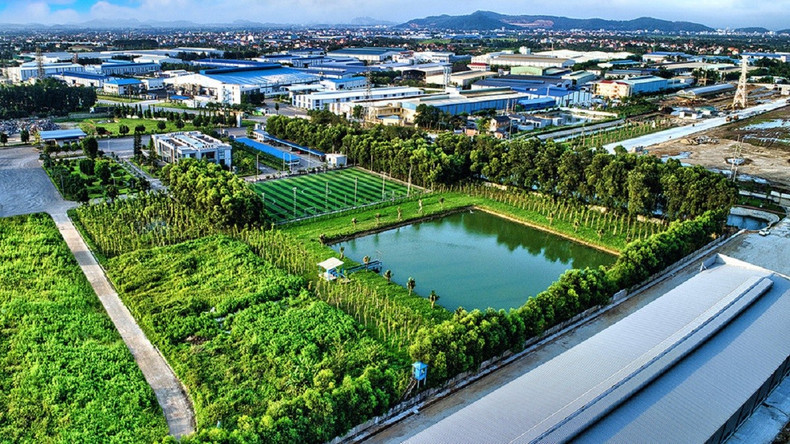 Zone industrielle écologique de Nam Cau Kien, à Hai Phong. Photo : NDEL. parc-hp.jpg