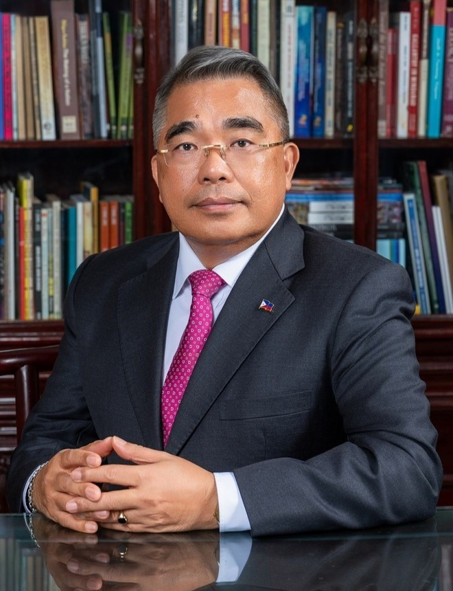 L'ambassadeur des Philippines au Vietnam, Meynardo Los Baños Montealegre. Photo : gracieuseté de l'ambassade des Philippines.