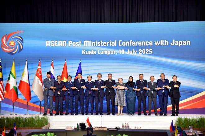 Les ministres à la la conférence ASEAN-Japon. Photo : VNA. Les ministres à la la conférence ASEAN-Japon. Photo : VNA.