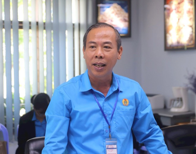 Nguyen Phu Hoang, président de la Fédération du travail de la province de Lam Dong. Photo : VNA.