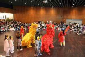 Vue d’ensemble du programme de la Fête de la mi-automne 2026 à Francfort. Photo : baoquocte.vn