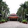 Le temple dédié au Président Ho Chi Minh à Long Duc. Photo : VNA.