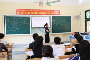 Le secteur éducatif s’engage dans une nouvelle étape de transformation, plus profonde et plus complète. Photo : VNA