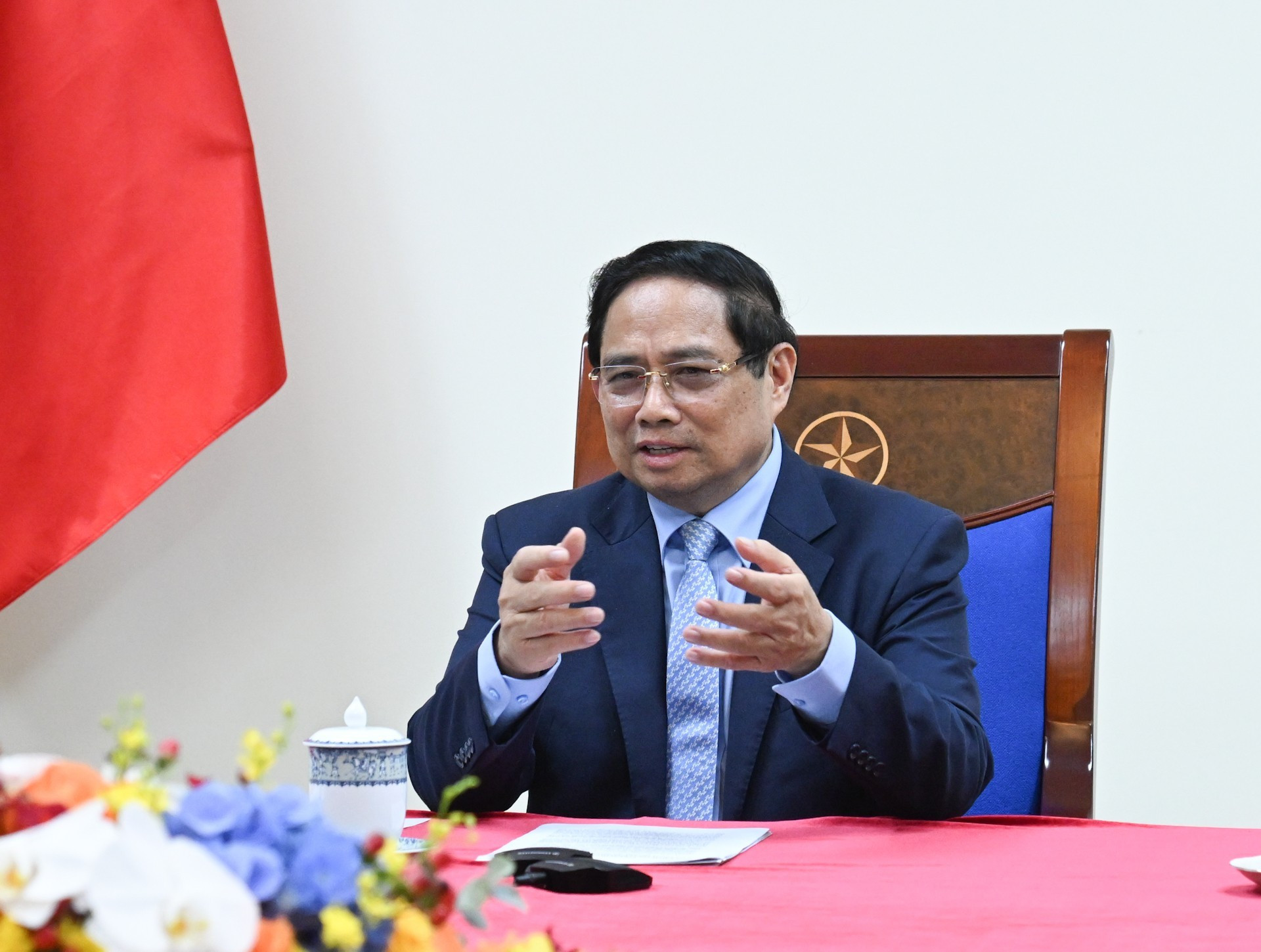 Cet entretien avait pour but d'examiner les mesures visant à promouvoir le partenariat stratégique Vietnam-Allemagne de manière toujours plus substantielle, efficace et globale. tt2.jpg
