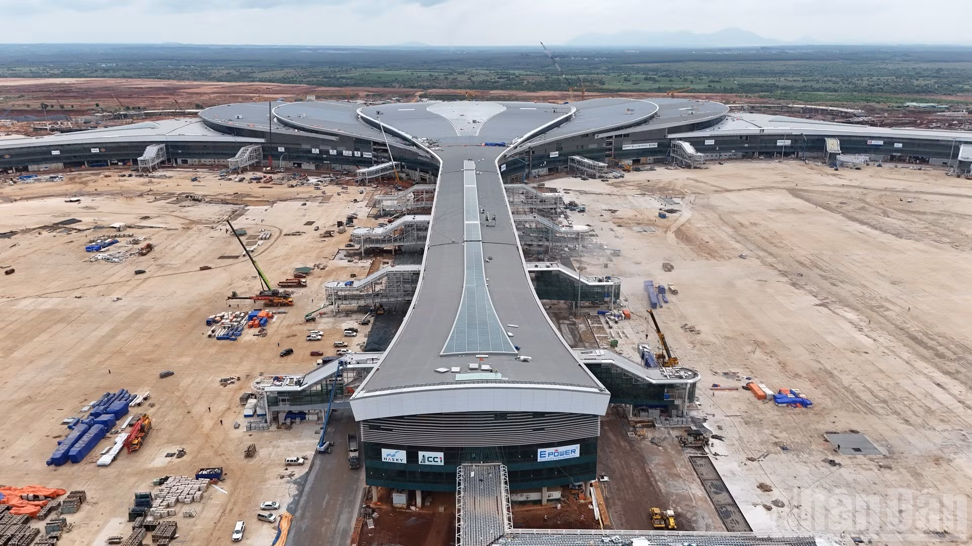 Le terminal passagers est considéré comme le « cœur » de l'aéroport de Long Thanh. Photo : NDEL.