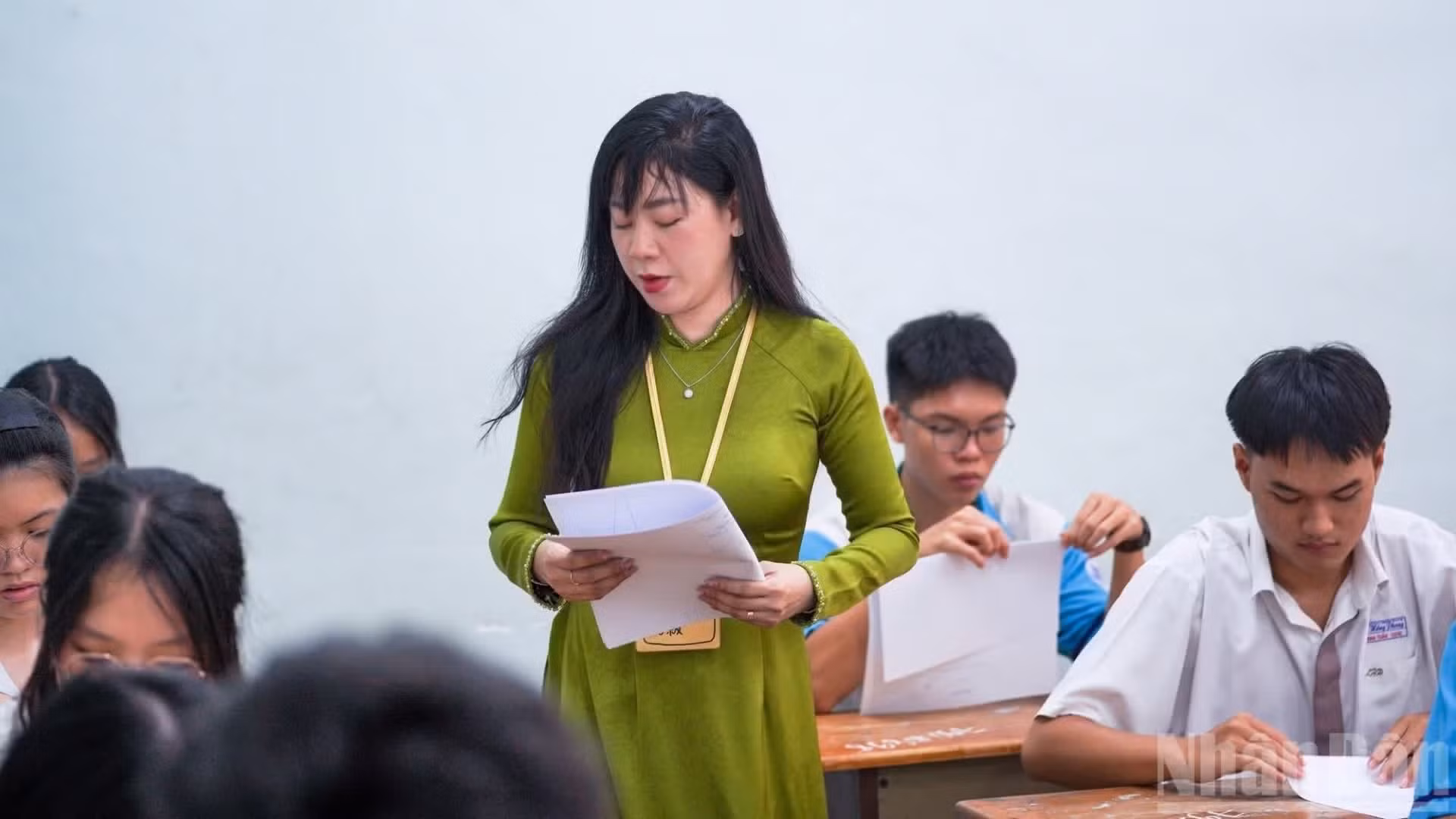 La première journée de l’examen du baccalauréat national 2026 a eu lieu le 11 juin. Photo : NDEL.