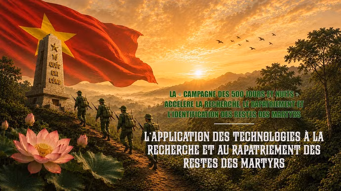 L’application des technologies à la recherche et au rapatriement des restes des martyrs