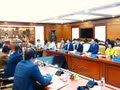 La réunion du Comité directeur du premier volet du Programme de renforcement de la gouvernance économique du Vietnam (EEGP).Photo : mof.gov.vn.