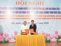 Le Comité populaire de Bac Ninh et Samsung Electronics Vietnam signent un protocole d’accord pour le programme de soutien aux entreprises 2026-2030. Photo : VNS