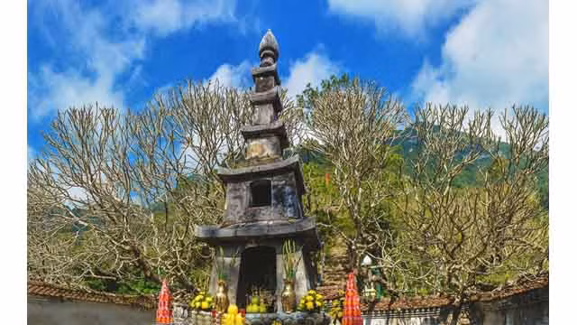 Le mont de Yên Tu en automne ảnh 7
