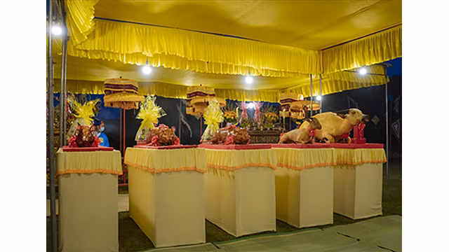 Cérémonie d’offrande au tertre Xa Tac à Huê ảnh 6