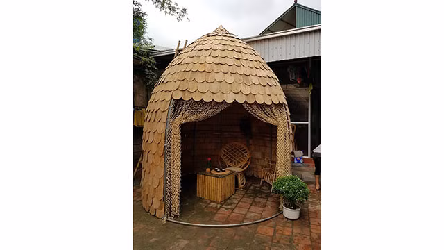 Phu Vinh : un siècle de préservation de la quintessence du village de vannerie ảnh 9