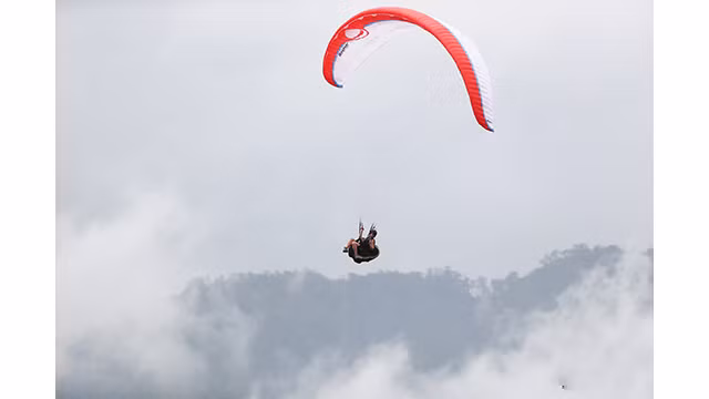 Expérience de parapente au-dessus des rizières dorées à Mù Cang Chai ảnh 10