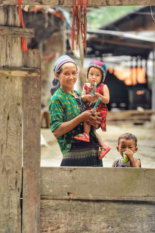 L’innocence des enfants sur le plateau calcaire de Dông Van ảnh 1