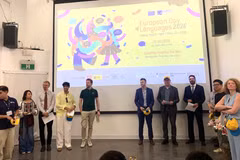 La 15ᵉ édition de la Journée européenne des langues, organisée dans l’après-midi du 26 septembre à l’Institut Goethe de Hanoï. Photo : XD.