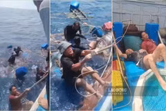 Sur la trace d’une bouteille de gaz à la dérive, un bateau de pêche sauve 32 pêcheurs en mer