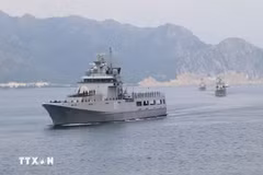 L'exercice maritime de l’ASEAN. Photo : VNA.