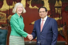 Le Premier ministre Pham Minh Chinh reçoit Mme Gillian Bird, nouvelle ambassadrice d’Australie au Vietnam. Photo : VNA.