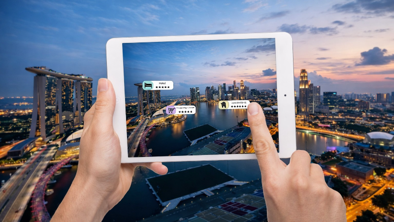 L’IA facilite la découverte, recommande des restaurants, personnalise les itinéraires et traduit en temps réel. Photo : NDEL.