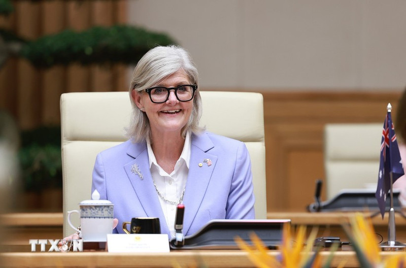 La gouverneure générale d’Australie, Sam Mostyn. Photo : VNA.