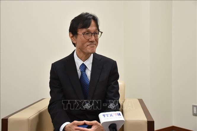 Le professeur Shimizu Masaaki, de l’Université d’Osaka. Photo : VNA.
