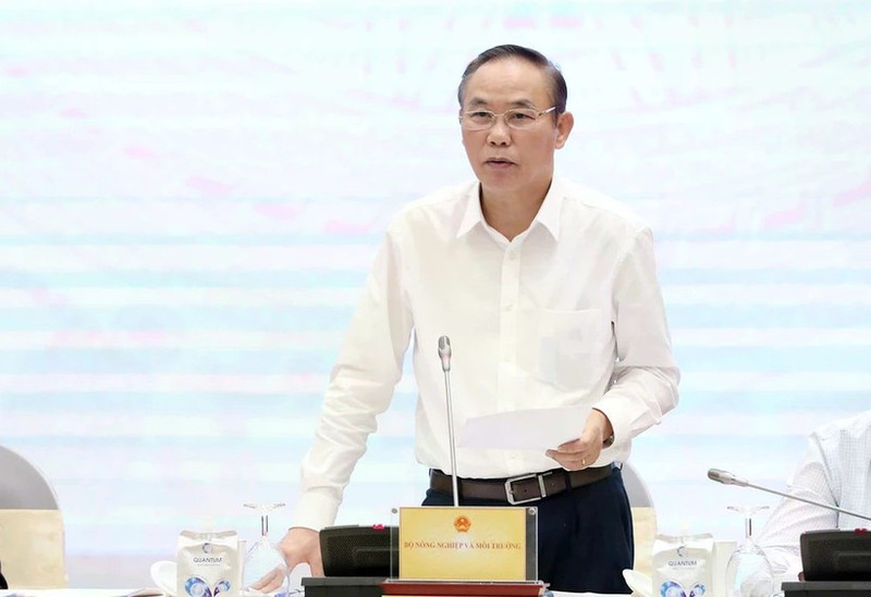 Le vice-ministre de l’Agriculture et de l’Environnement, Phung Duc Tiên. Photo : VNA.