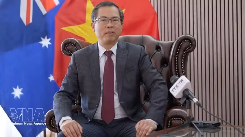 L’ambassadeur du Vietnam en Australie Pham Hung Tam. Photo : VNA.