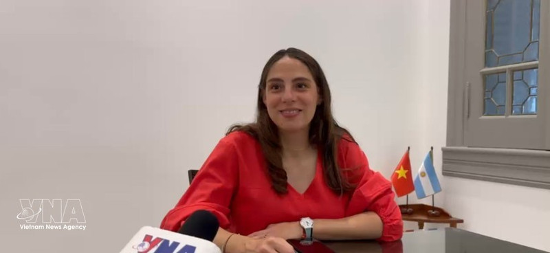 La docteure en relations internationales Nadia Radulovich. Photo : VNA.